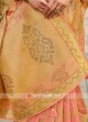 Silk Saree In Light Pink Color